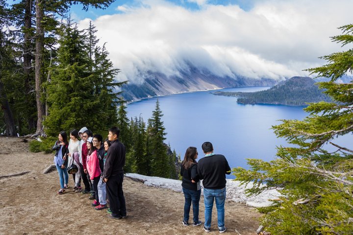 Crater Lake National Park Zelfstandige rijtour