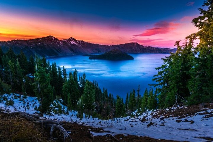 Crater Lake National Park Zelfstandige rijtour