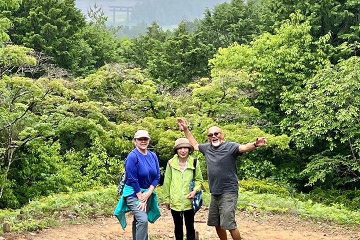 Kumano Kodo Pilgerfahrt in 1 Tag mit lizenziertem Fortgeschrittener