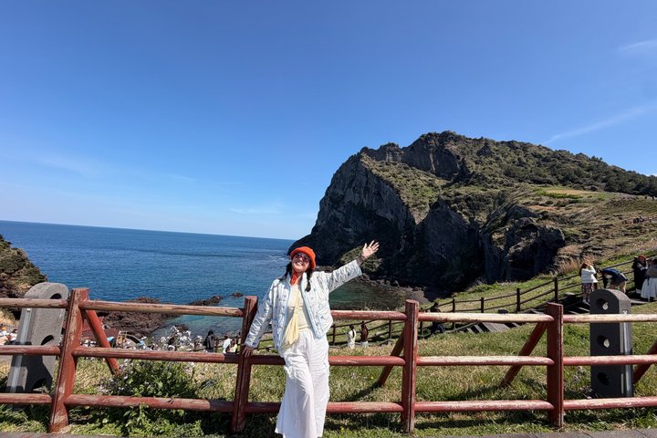 Ganztägige geführte Tour zu den UNESCO-Stätten im Osten der Insel Jeju