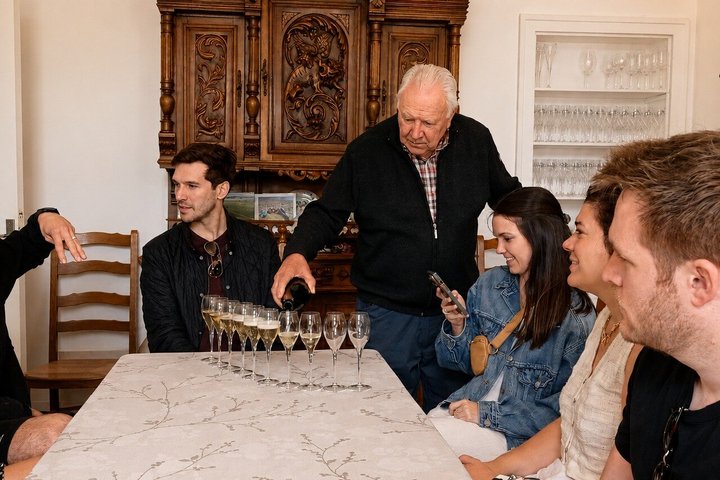 Excursion d'une journée au Champagne au départ de Reims avec 9 dégustations de Champagne