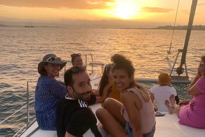 Dagstur till Bocas del Toro Catamaran med segelsnorkel och lunch