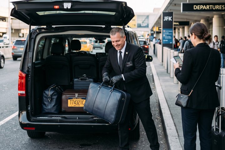 New York : Privat transfer från JFK flygplats till/från Manhattan