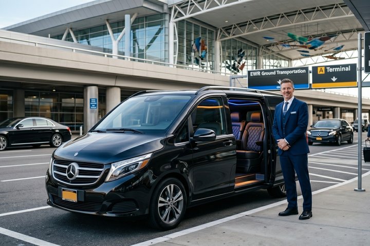 NYC : JFK|LGA|EWR Flygplats Privat transfer tur och retur till Manhattan