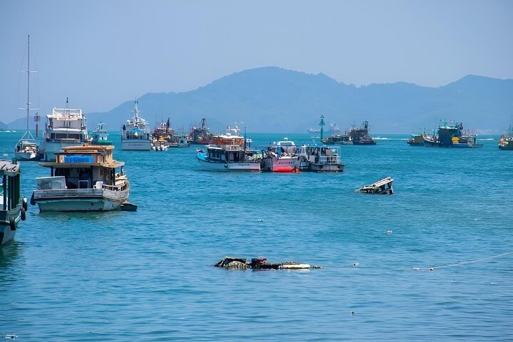 Kota Kinabalu 3 ore di pesca costiera e tour dell'isola