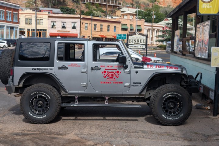 Tour en jeep privado de 2 horas Old Bisbee Open Pits Lowell - Guía local