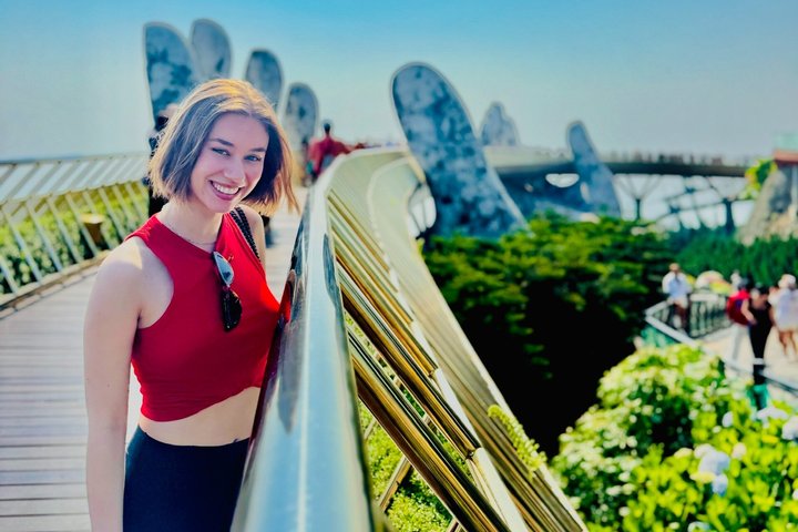 Tidlig morgen Ba Na Hills - Golden Hand Bridge - PRIVATE TOUR
