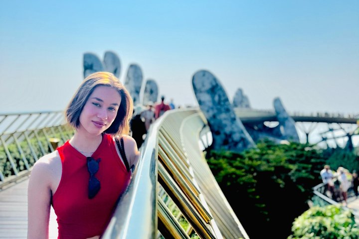 Tidlig morgen Ba Na Hills - Golden Hand Bridge - PRIVATE TOUR