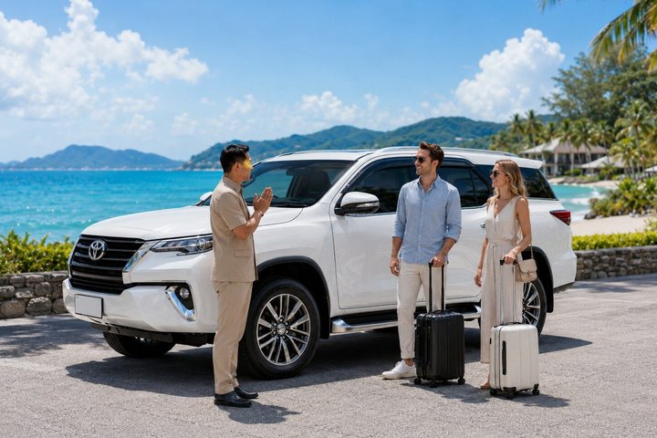Private Phuket Flughafen Hotel Transfer mit Meet & Greet