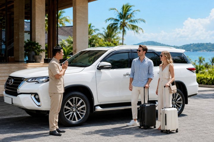 Private Phuket Flughafen Hotel Transfer mit Meet & Greet