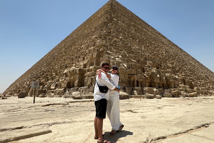 Privérondleiding door de piramides van Gizeh, Saqqara & Memphis met Egyptoloog