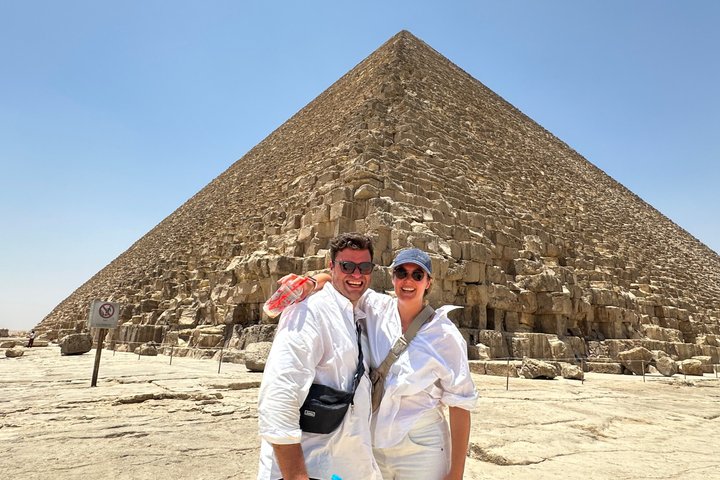 Privérondleiding door de piramides van Gizeh, Saqqara & Memphis met Egyptoloog