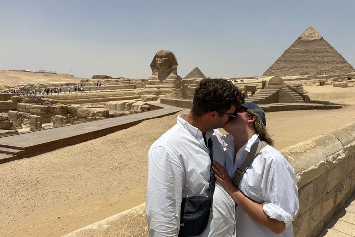 Privérondleiding door de piramides van Gizeh, Saqqara & Memphis met Egyptoloog