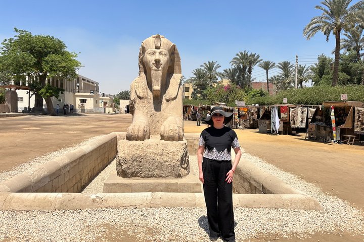Privérondleiding door de piramides van Gizeh, Saqqara & Memphis met Egyptoloog
