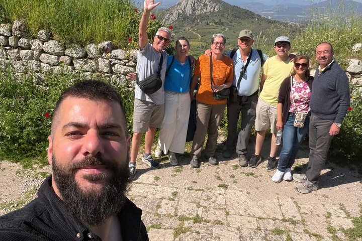 Excursión al antiguo Corinto de Atenas con entradas parada en la playa y recogida