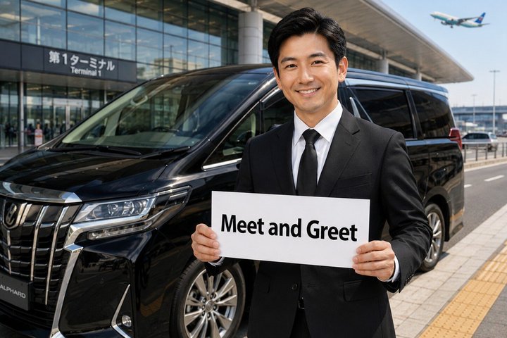 Narita Lufthavn (NRT): Privat transfer til Tokyo/Yokohama 1 - 9 pax