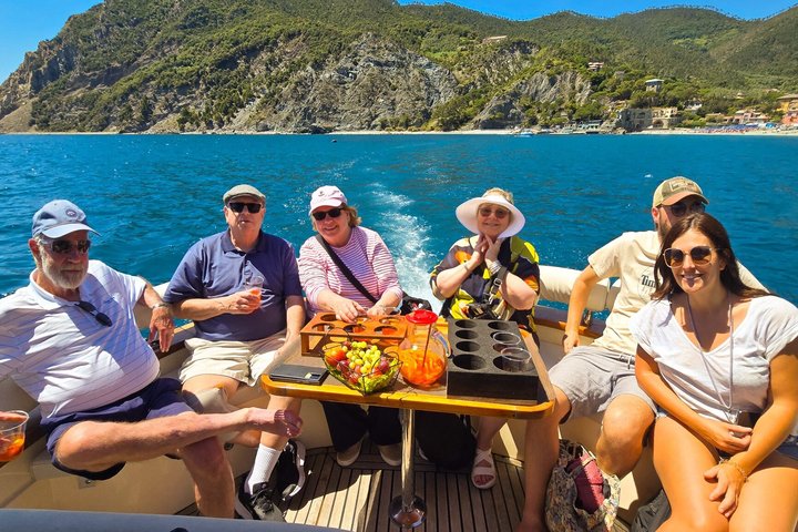 Cinque Terre båttur med avgang fra Monterosso