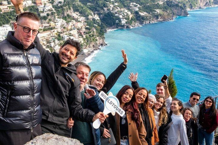 Amalfiküste Positano & Sorrent Signature Gruppentour von Neapel