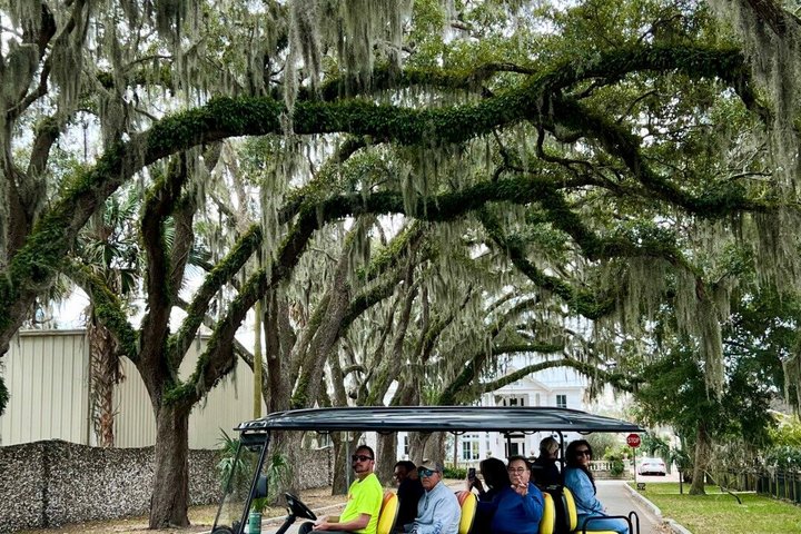Tour Gastronómico Histórico de San Agustín en Carro Eléctrico con Recogida