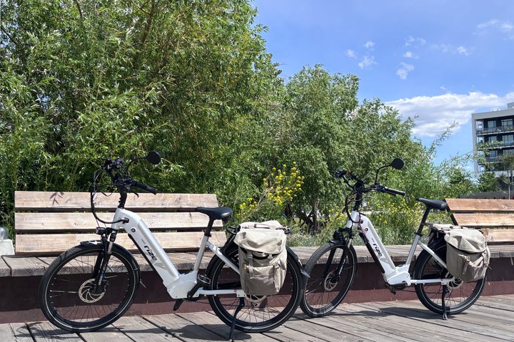 Visite du vin de Kelowna en vélo électrique avec dégustations, déjeuner et vue sur l'Okanagan