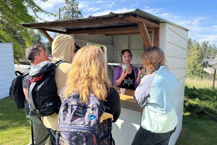 Visite du vin de Kelowna en vélo électrique avec dégustations, déjeuner et vue sur l'Okanagan