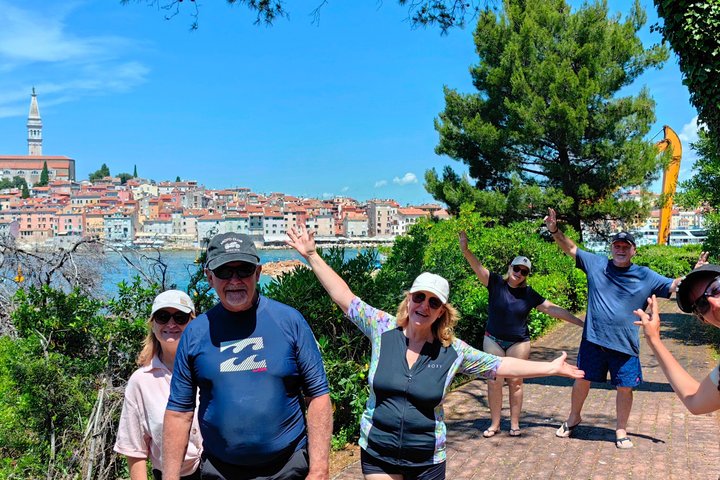 Rovinj fantastisk kajak tur-fri drikke & snorkling & spring & billeder