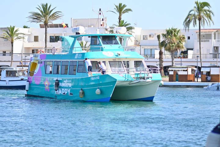 Ibiza til Formentera Cruise med snorkling, paella og åben bar