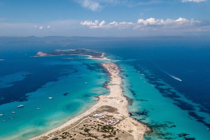 Ibiza til Formentera Cruise med snorkling, paella og åben bar