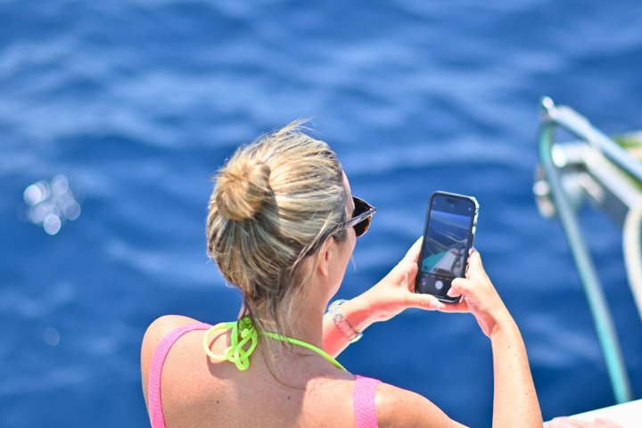 Ibiza til Formentera Cruise med snorkling, paella og åben bar