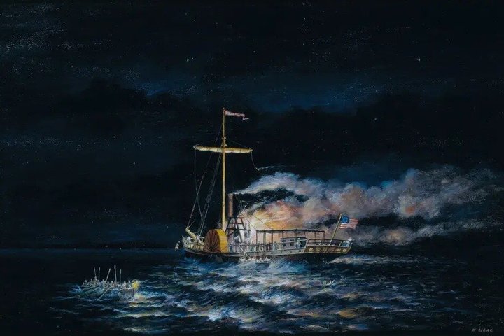Cruzeiro de história do Lago Champlain com Guia do Museu Marítimo