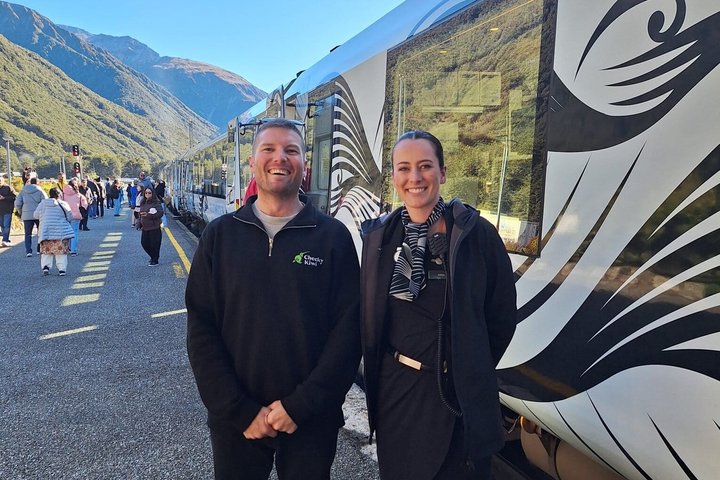 TranzAlpine Trein naar Arthur's Pass vanuit Christchurch met lunch