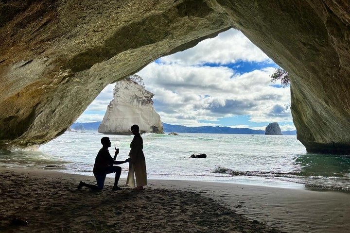 Cathedral Cove & Hot Water Beach Tour met kleine groep en lunch