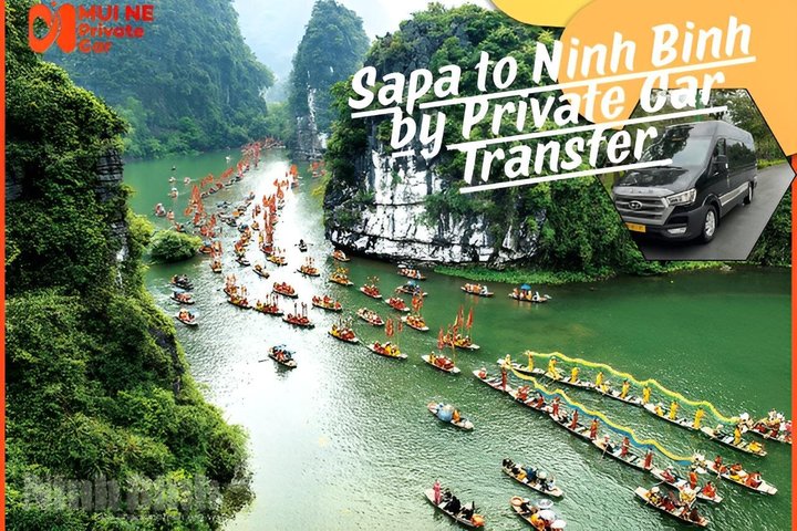 Privat bil: Transfer fra Sapa til Ninh Binh (Tam Coc, Trang An)