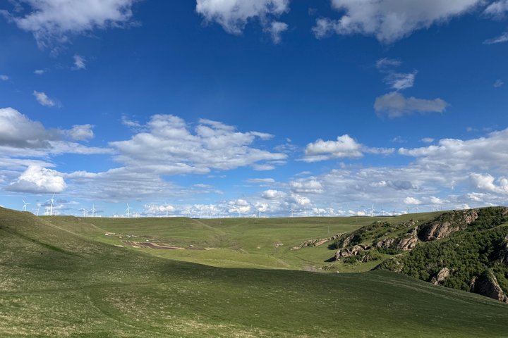 4D3N Huitengxile Grasland Wulanhada vulkaan Kubuqi Woestijn Tours