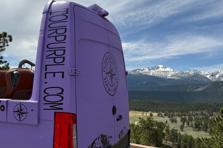Einziehbare Glas Top Tours von RMNP von Purple Points Tour Company