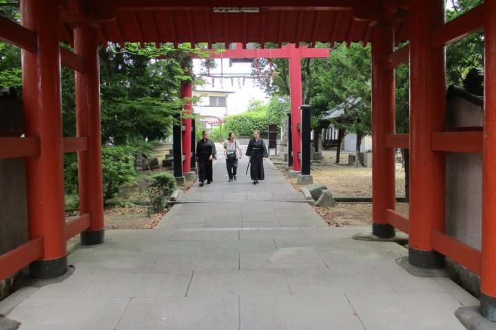 En opplevelse som ingen andre samuraier på kulturelle eiendommer i Osaka