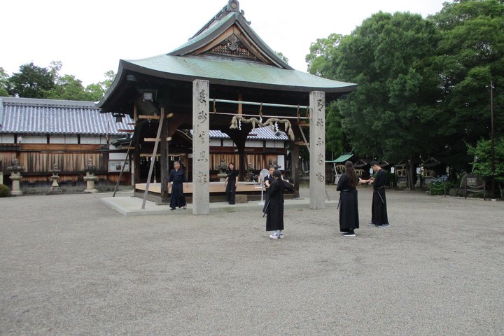 En opplevelse som ingen andre samuraier på kulturelle eiendommer i Osaka