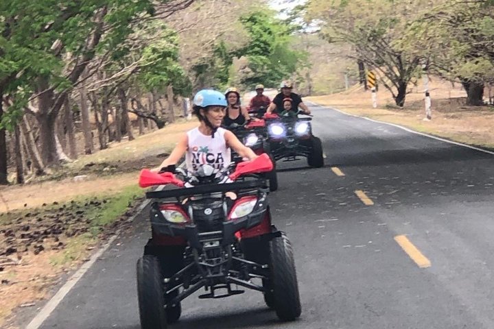 Aventure en VTT au lac Nicaragua à San Juan del Sur