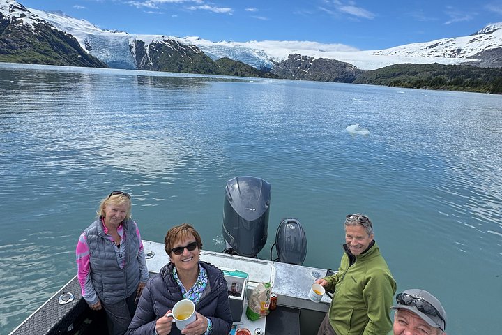 Croisière panoramique Prince William Sound avec café ou charcuterie