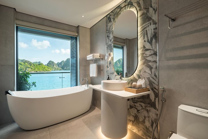 2D1N Elite Lan Ha Bay & Ha Long Bay kryssning med infinitypool