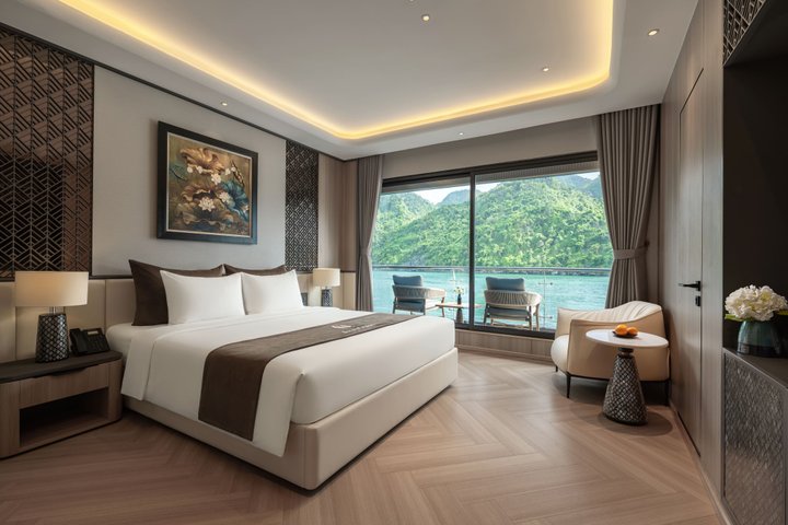 2D1N Elite Lan Ha Bay & Ha Long Bay kryssning med infinitypool