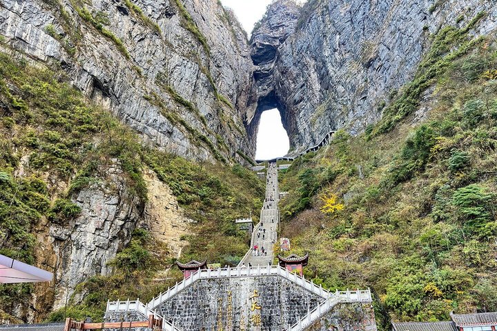 1 - 2 dages tur med alt inklusive: Mt Avatar, Glass Bridge, Mt Tianmen