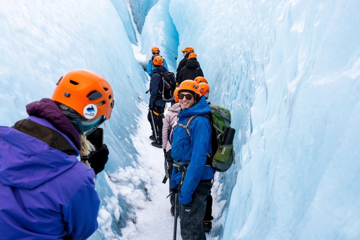 Skaftafell : Escursione sul ghiacciaio Blue Ice Maze sul Vatnajökull