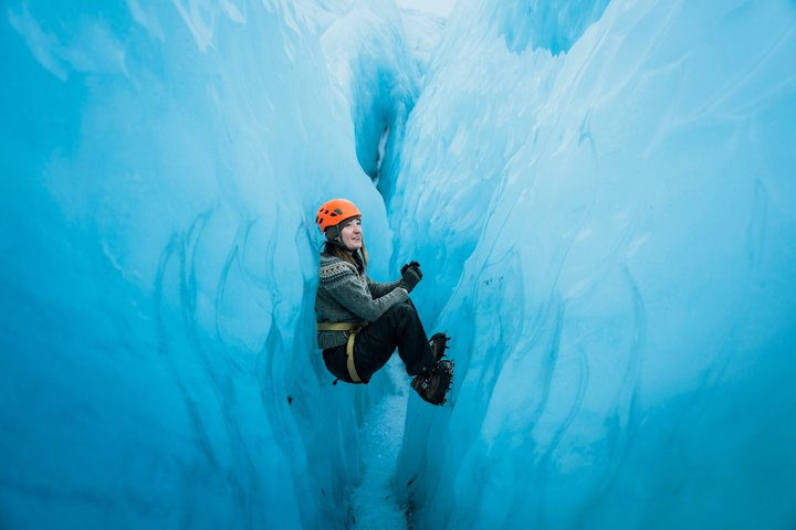 Skaftafell : Escursione sul ghiacciaio Blue Ice Maze sul Vatnajökull