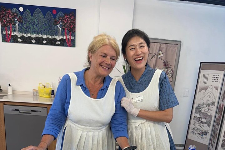 Lille gruppe markedstur og koreansk madlavning i Gyeongju