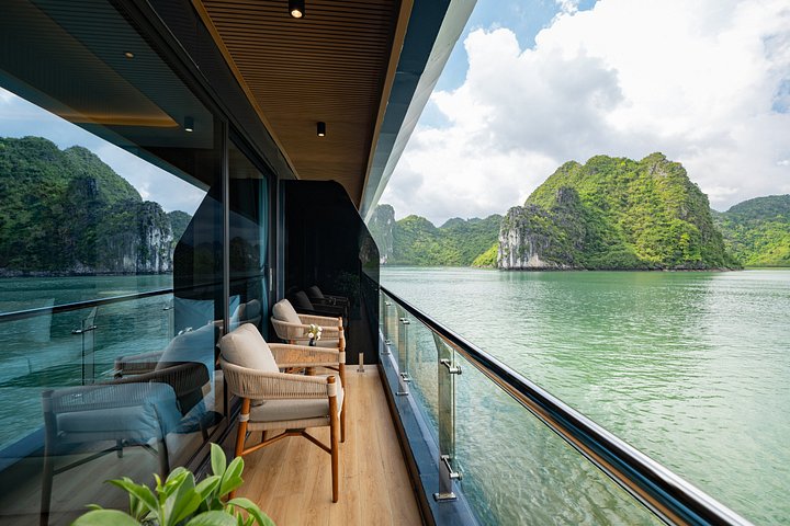 2 dage 1 nat luksus Azura krydstogt gennem Halong & Lan Ha Bay