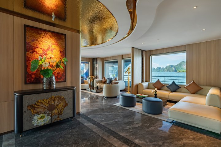 2 dage 1 nat luksus Azura krydstogt gennem Halong & Lan Ha Bay