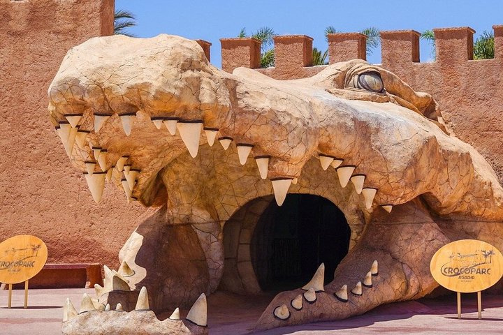 Entradas para el Agadir Crocoparc con traslado de ida y vuelta, todo incluido.