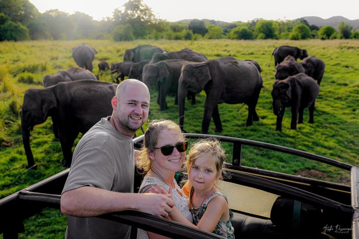 Sigiriya Hike & Minneriya Safari Privétour van een hele dag