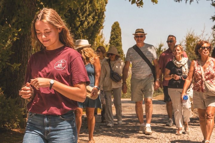 Siena: Chianti-zonsondergangtour met diner en wijnproeverij